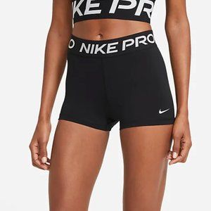 Nike Pro 3" Shorts, Black, XS NWOT